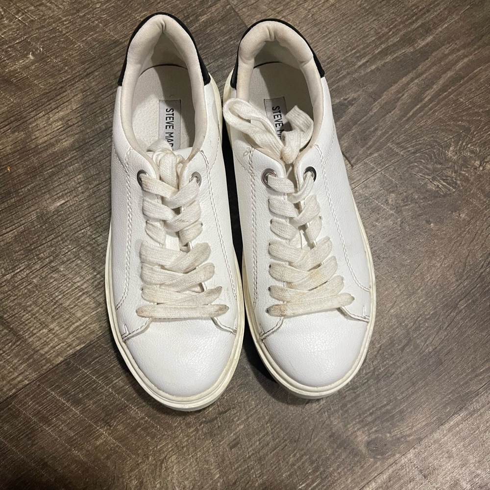 Steve Madden Women's Rockaway Platform Shoes Sneakers Size 7.5